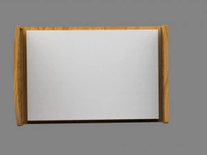 wooden cot 3D Model