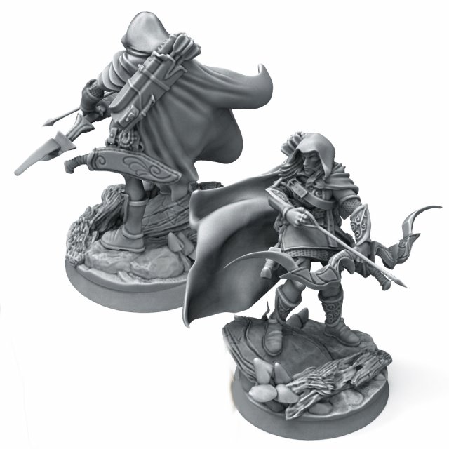 3d miniature sculpture - printable 3D-printmodel .c4d .max .obj .3ds .fbx .stl .blend 