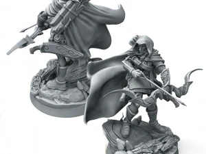 Miniaturowa rzeźba 3D - do druku Model do druku 3D