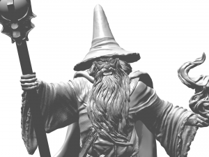 3d miniature sculpture - printable 3D-printmodel