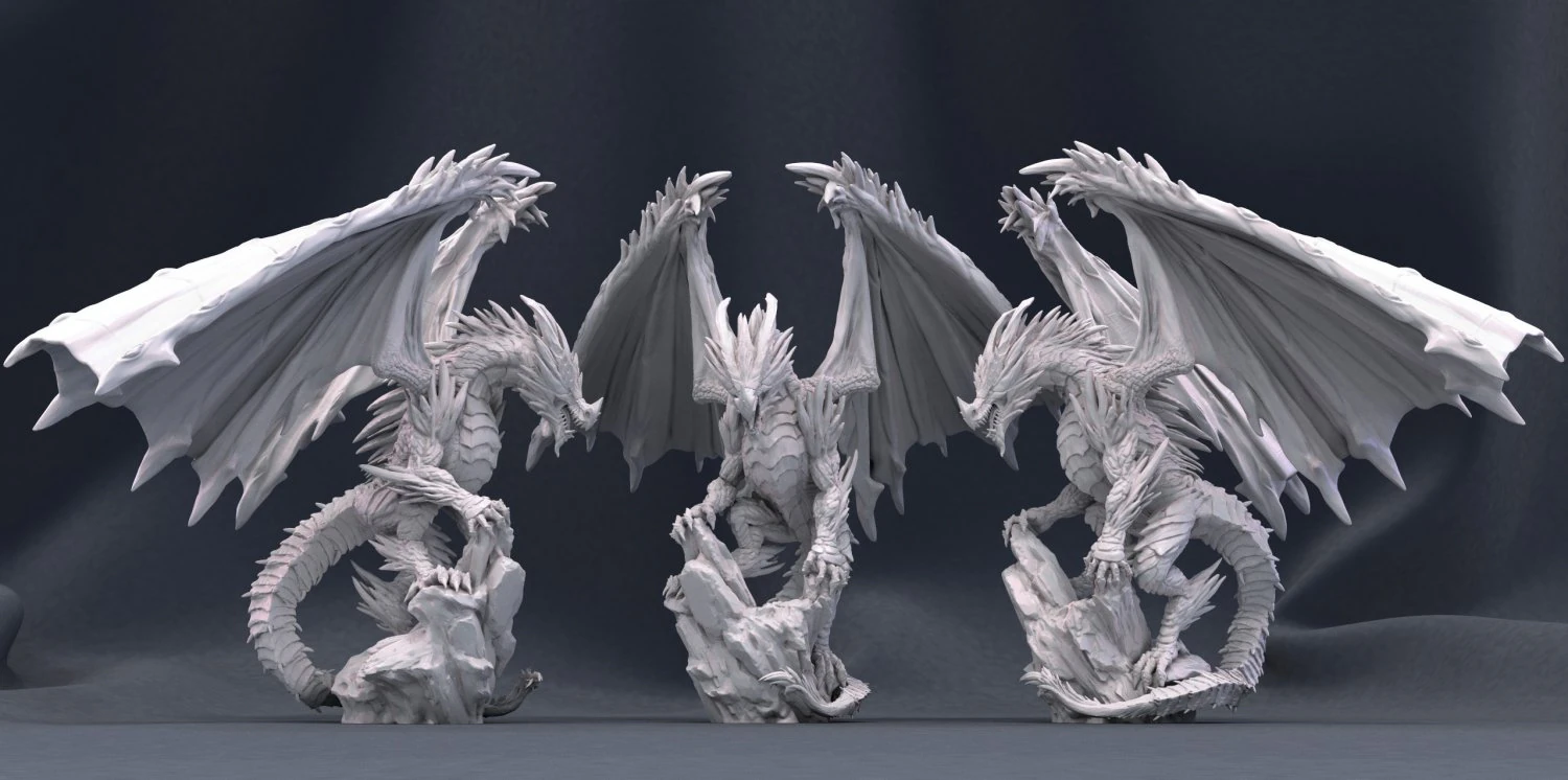 3d miniature sculpture - printable 3D Print Model .c4d .max .obj .3ds .fbx .stl .blend 