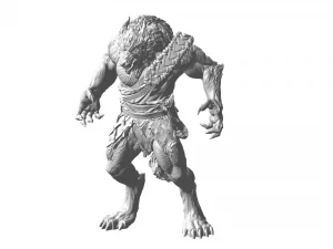 Miniaturowa rzeźba 3D - do druku Model do druku 3D