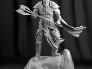 Miniaturowa rzeźba 3D - do druku Model do druku 3D