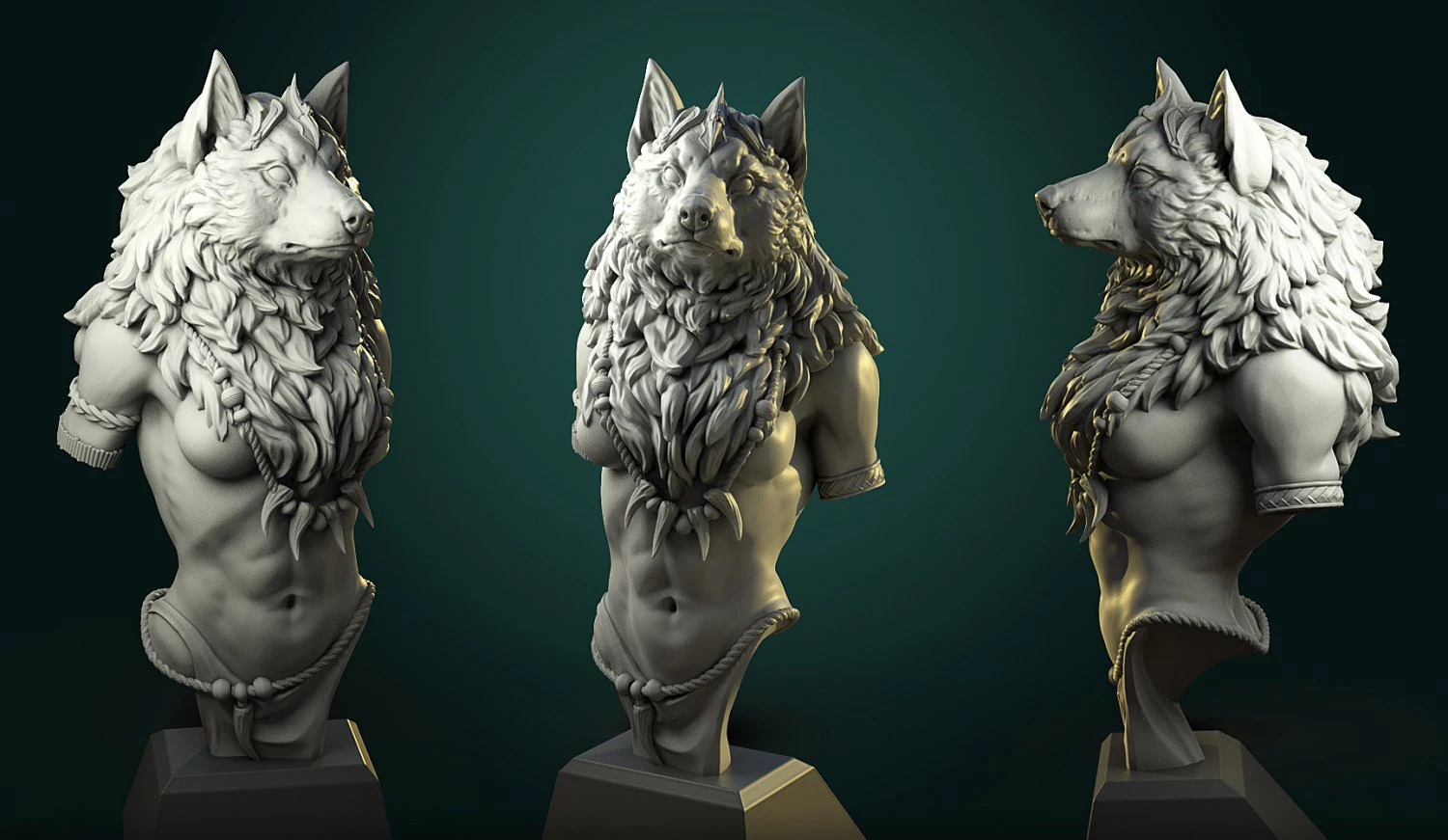 3d miniature sculpture - printable 3D Print Model .c4d .max .obj .3ds .fbx .stl .blend 
