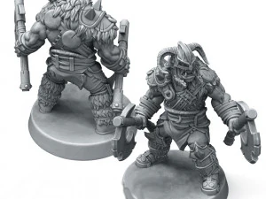 Miniaturowa rzeźba 3D - do druku Model do druku 3D