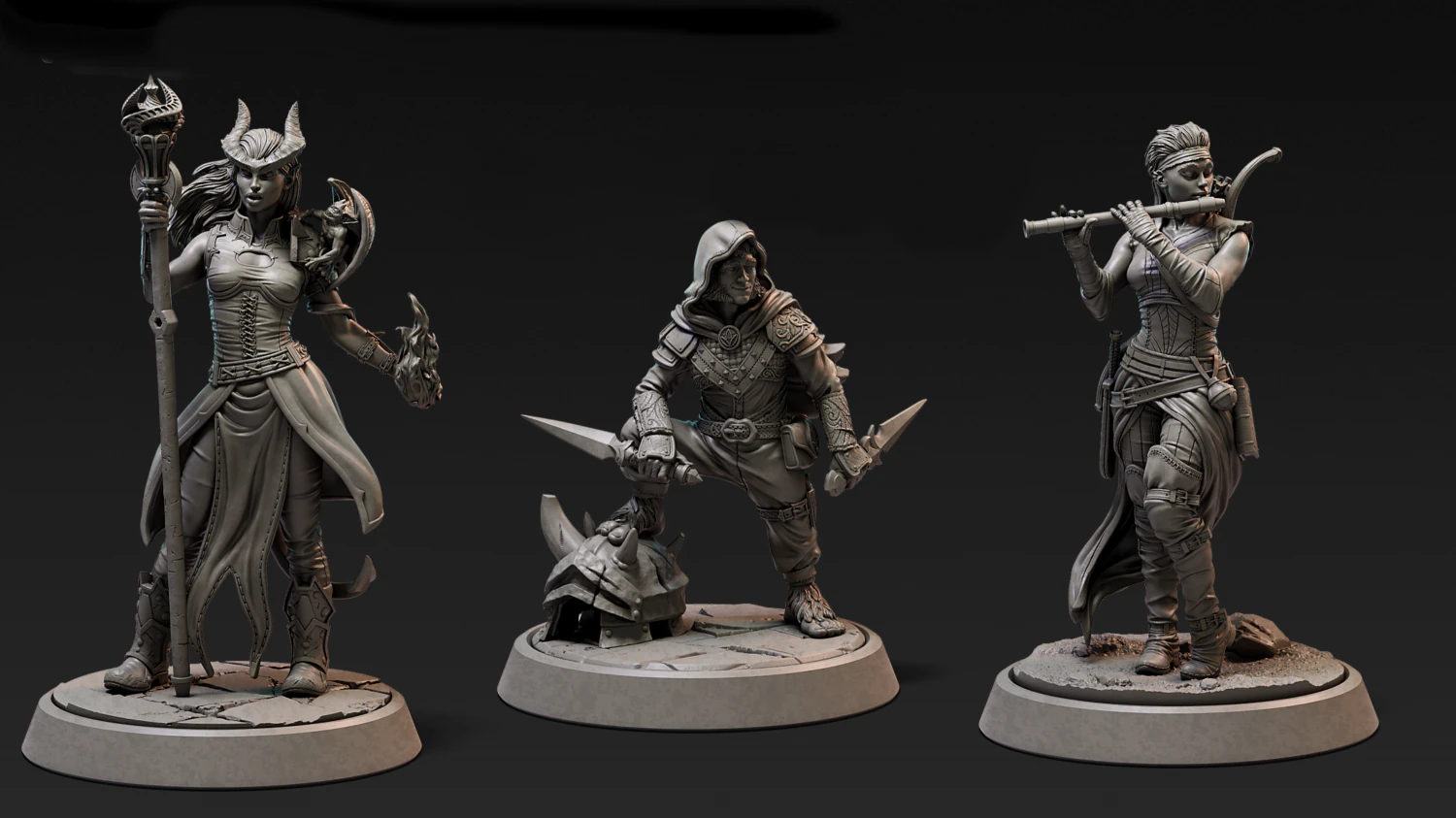 3d miniature sculpture - printable 3D Print Model .c4d .max .obj .3ds .fbx .stl .blend