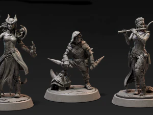 3डी लघु मूर्तिकला - मुद्रण योग्य 3D प्रिंट मॉडल