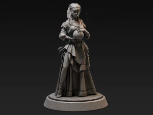 Miniaturowa rzeźba 3D - do druku Model do druku 3D