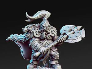 Miniaturowa rzeźba 3D - do druku Model do druku 3D