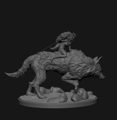 3d miniature sculpture - printable Modelo de Impressão 3D .c4d .max .obj .3ds .fbx .stl .blend 
