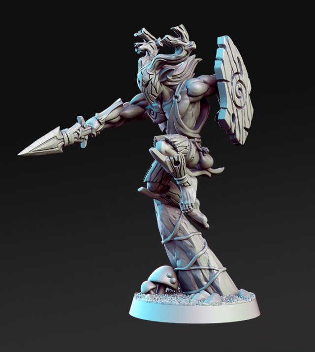 3d miniature sculpture - printable 3D printmodel .c4d .max .obj .3ds .fbx .stl .blend