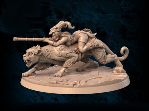 3d miniature sculpture - printable 3D Print Model