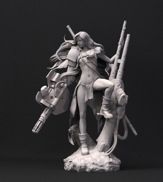 3d miniature sculpture - printable 3D प्रिंट मॉडल .c4d .max .obj .3ds .fbx .stl .blend 