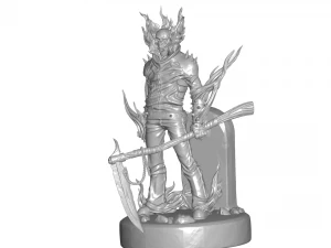 3 boyutlu minyat&uuml;r heykel - yazdırılabilir 3D Baskı Modeli