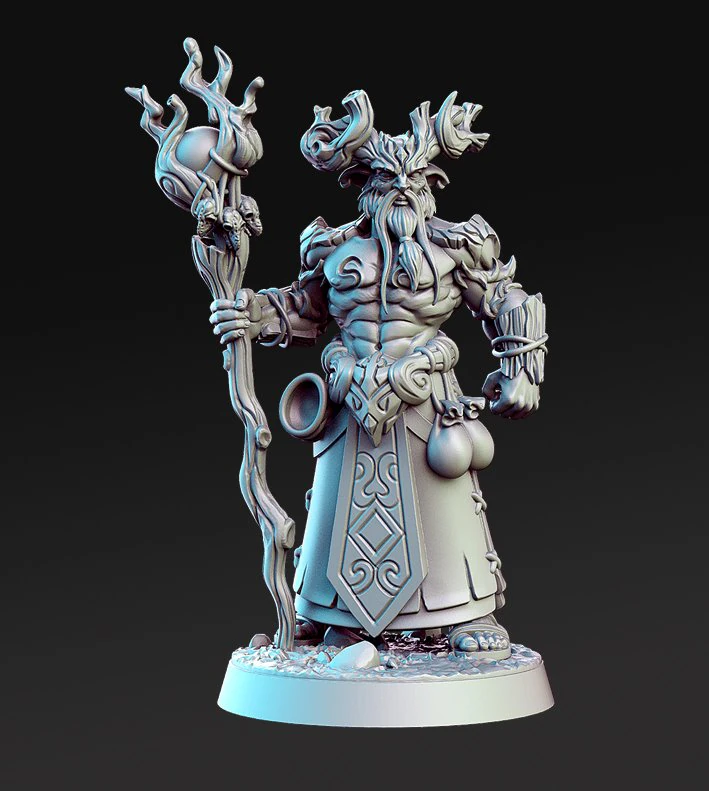 3d miniature sculpture - printable 3D Print Model .c4d .max .obj .3ds .fbx .stl .blend