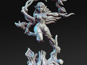 Patung miniatur 3d - dapat dicetak Model Cetak 3D