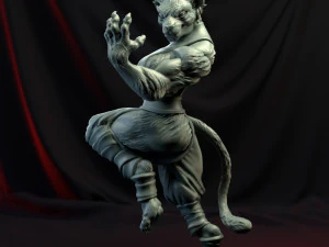 Escultura em miniatura 3D - para imprimir Modelo de Impressão 3D