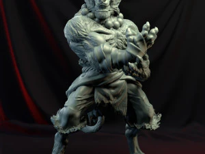 Escultura em miniatura 3D - para imprimir Modelo de Impressão 3D