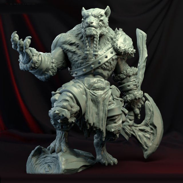 3d miniature sculpture - printable 3D Принт Модель .c4d .max .obj .3ds .fbx .stl .blend 
