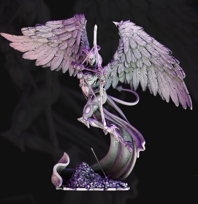 3d miniature sculpture - printable Modelo de Impressão 3D .c4d .max .obj .3ds .fbx .stl .blend 