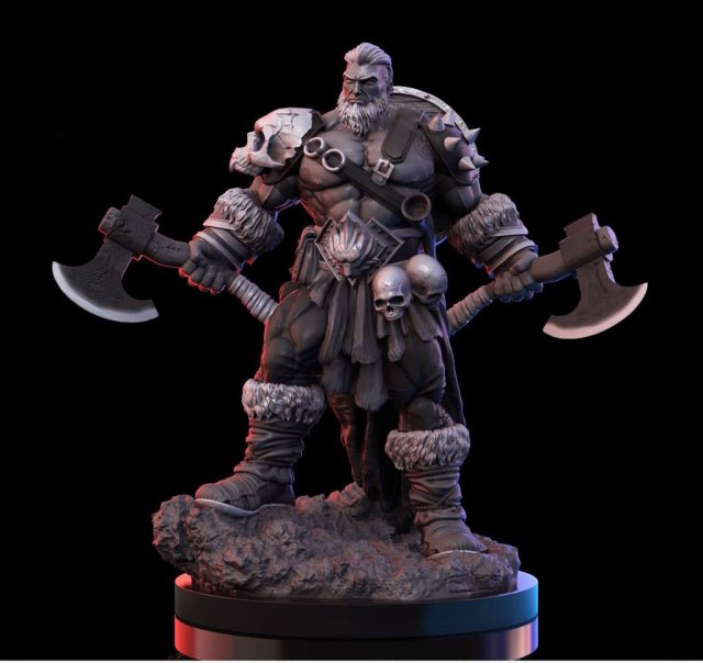 3d miniature sculpture - printable Modelo de Impressão 3D .c4d .max .obj .3ds .fbx .stl .blend 