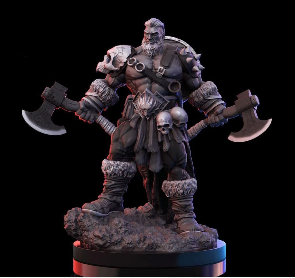 3d miniature sculpture - printable 3D Print Model .c4d .max .obj .3ds .fbx .stl .blend 