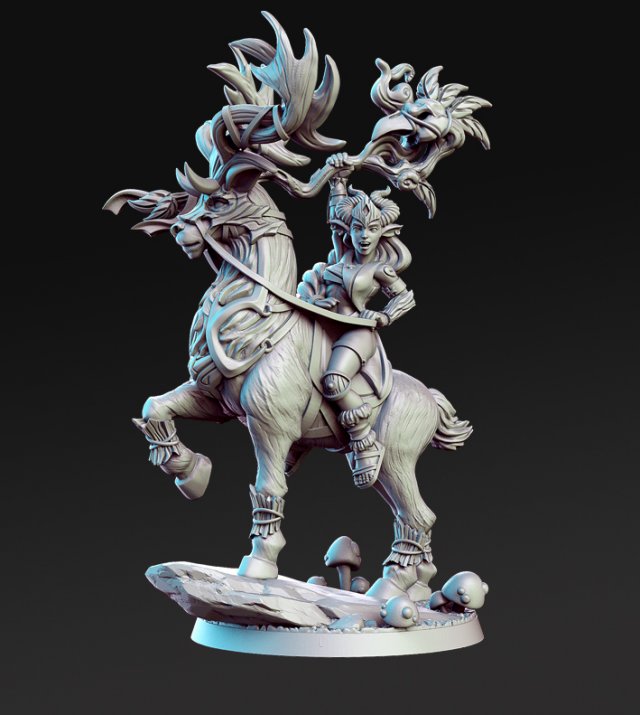 3d miniature sculpture - printable Model do druku 3D .c4d .max .obj .3ds .fbx .stl .blend 