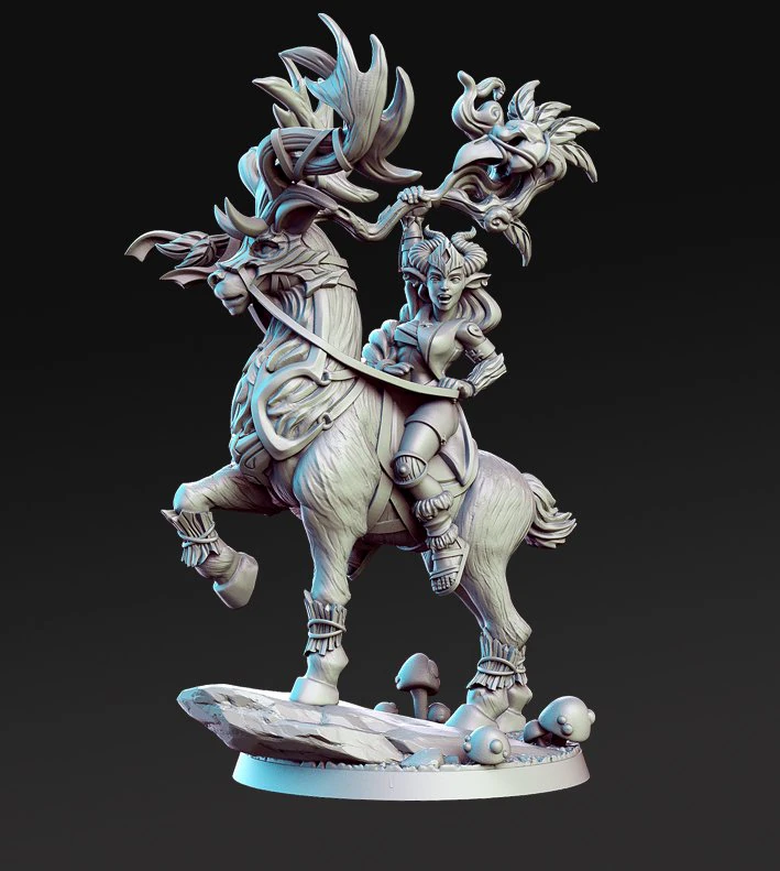 3d miniature sculpture - printable 3D Print Model .c4d .max .obj .3ds .fbx .stl .blend 