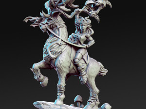 3d miniature sculpture - printable 3D Print Model