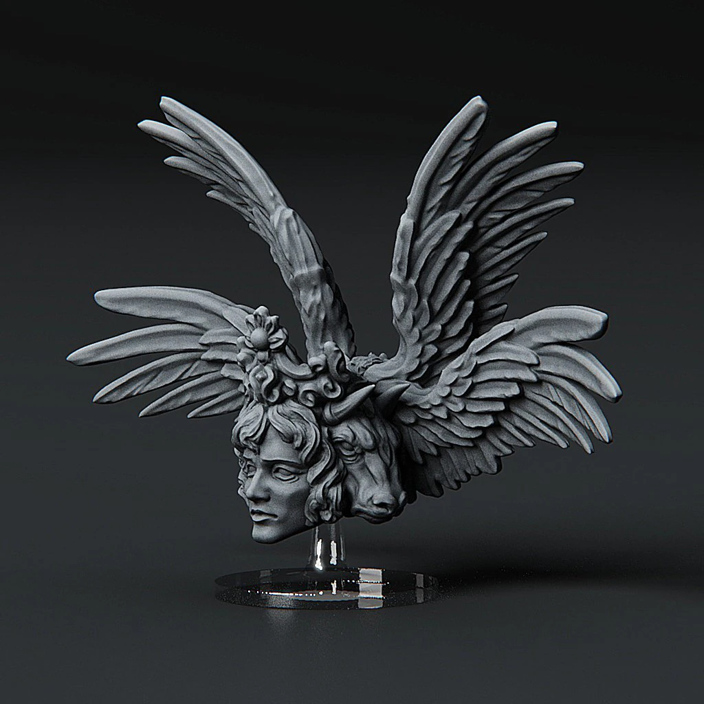 3d miniature sculpture - printable 3D Print Model .c4d .max .obj .3ds .fbx .stl .blend 