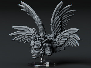 3d miniature sculpture - printable 3D Print Model