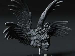 3d miniature sculpture - printable 3D Print Model