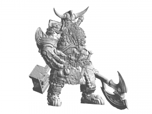 3d miniature sculpture - printable Modèles 3D en vedette