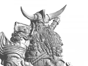 3d miniature sculpture - printable 3D Print Model
