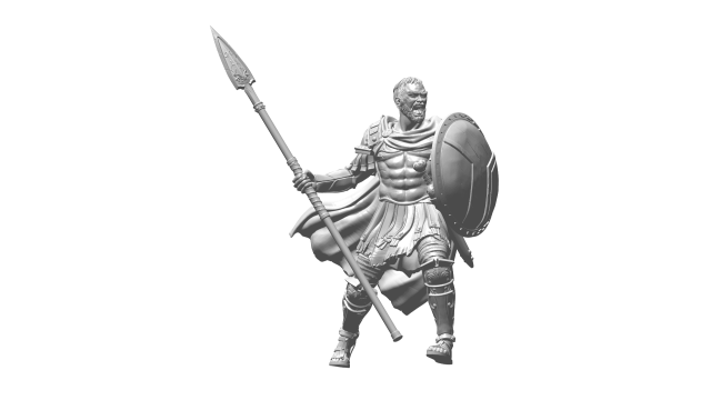 3d miniature sculpture - printable 3Dプリントモデル .c4d .max .obj .3ds .fbx .stl .blend 