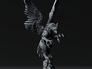 3d miniature sculpture - printable Modèles 3D en vedette