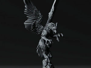 Patung miniatur 3d - dapat dicetak Model Cetak 3D