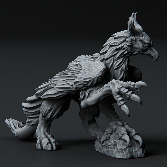 3d miniature sculpture - printable 3D 프린트 모델 .c4d .max .obj .3ds .fbx .stl .blend 