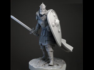 3d miniature sculpture - printable 3D Print Model