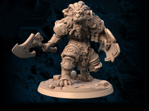 3d miniature sculpture - printable 3D Print Model