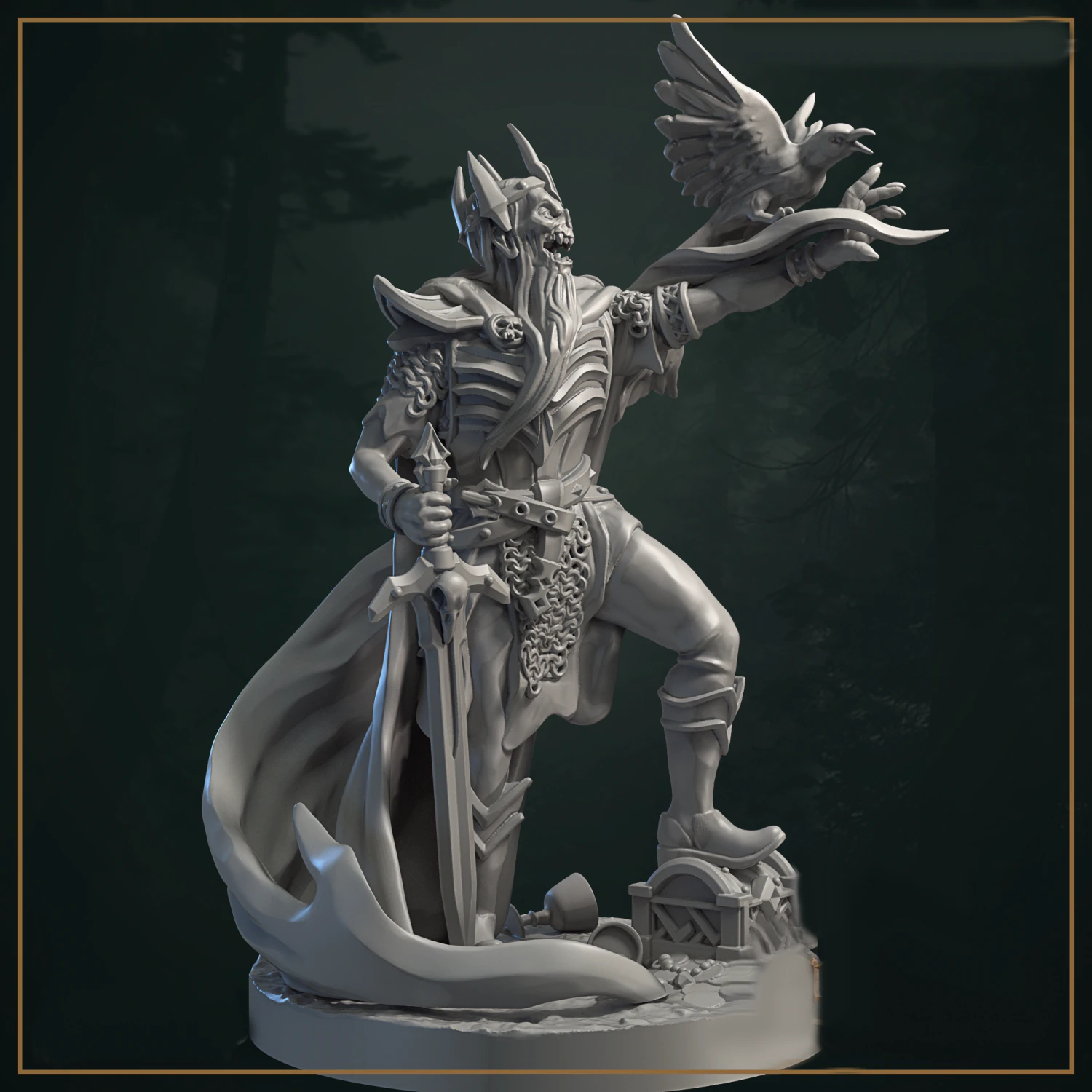 3d miniature sculpture - printable 3D Print Model .c4d .max .obj .3ds .fbx .stl .blend 