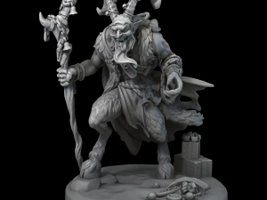 3d miniature sculpture - printable 3D Print Model