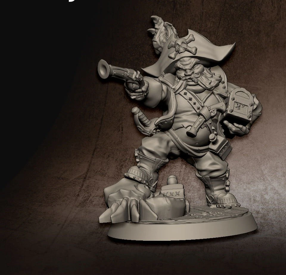 3d miniature sculpture - printable 3D Print Model .c4d .max .obj .3ds .fbx .stl .blend 