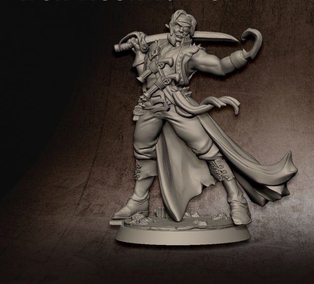 3d miniature sculpture - printable 3D 打印模型 .c4d .max .obj .3ds .fbx .stl .blend 