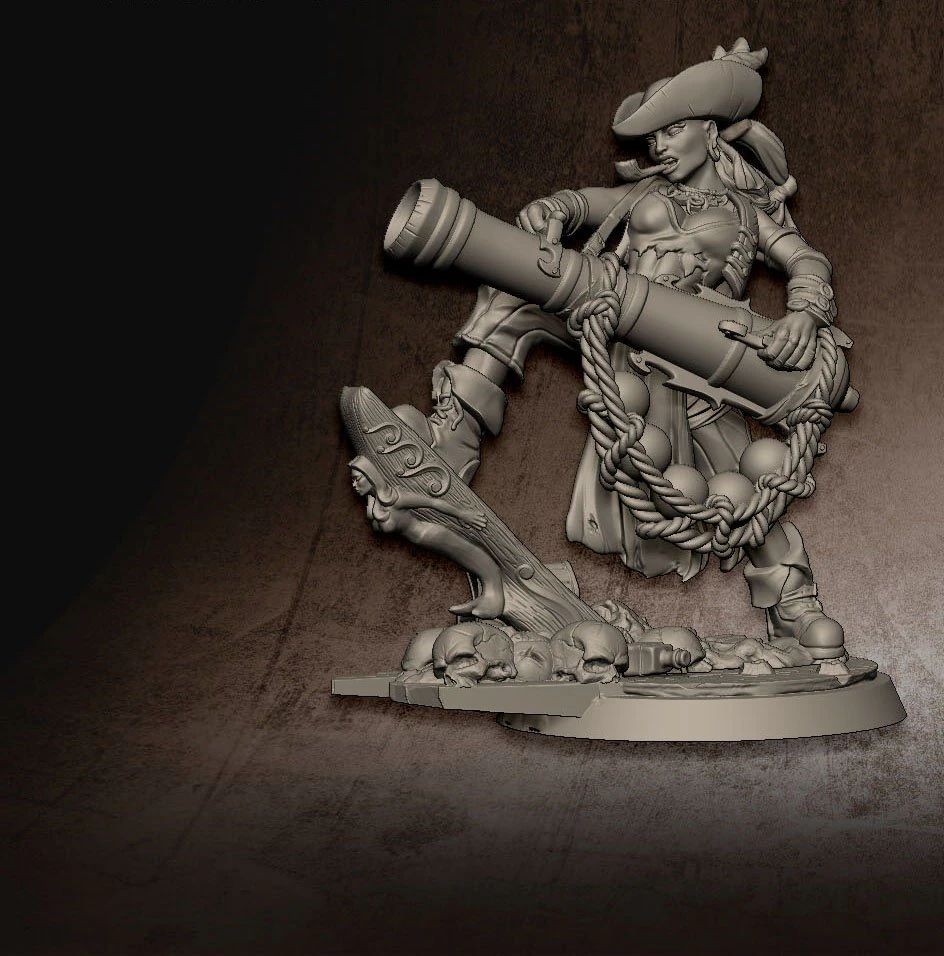 3d miniature sculpture - printable 3D Print Model .c4d .max .obj .3ds .fbx .stl .blend 