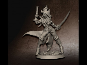 3d miniature sculpture - printable 3D Print Model