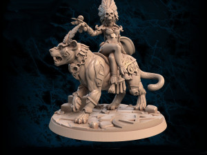 3d miniature sculpture - printable 3D Print Model