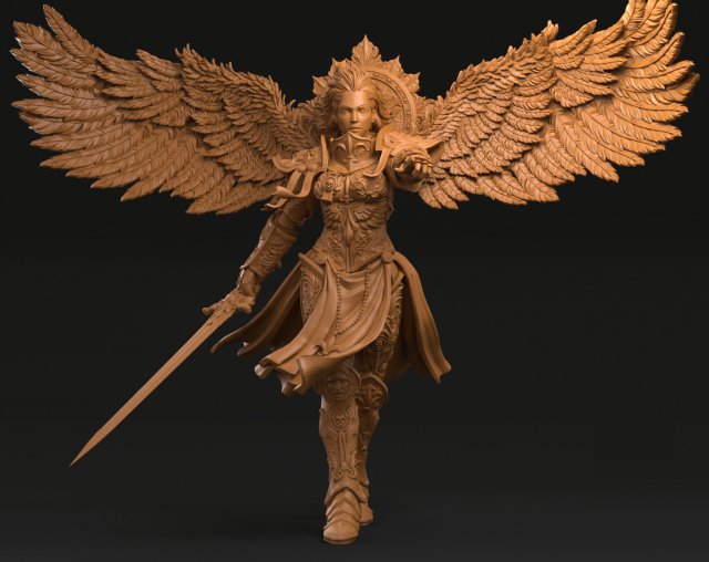 3d miniature sculpture - printable Modelo de impresión 3D .c4d .max .obj .3ds .fbx .stl .blend 