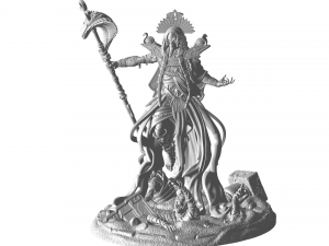3d miniature sculpture - printable Modelo de Impressão 3D