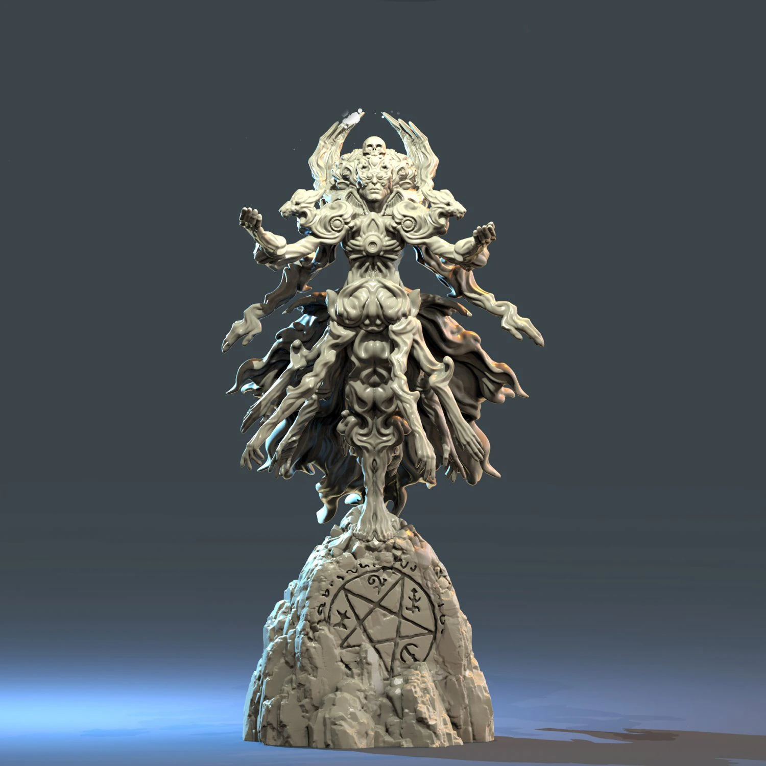 3d miniature sculpture - printable 3D Print Model .c4d .max .obj .3ds .fbx .stl .blend